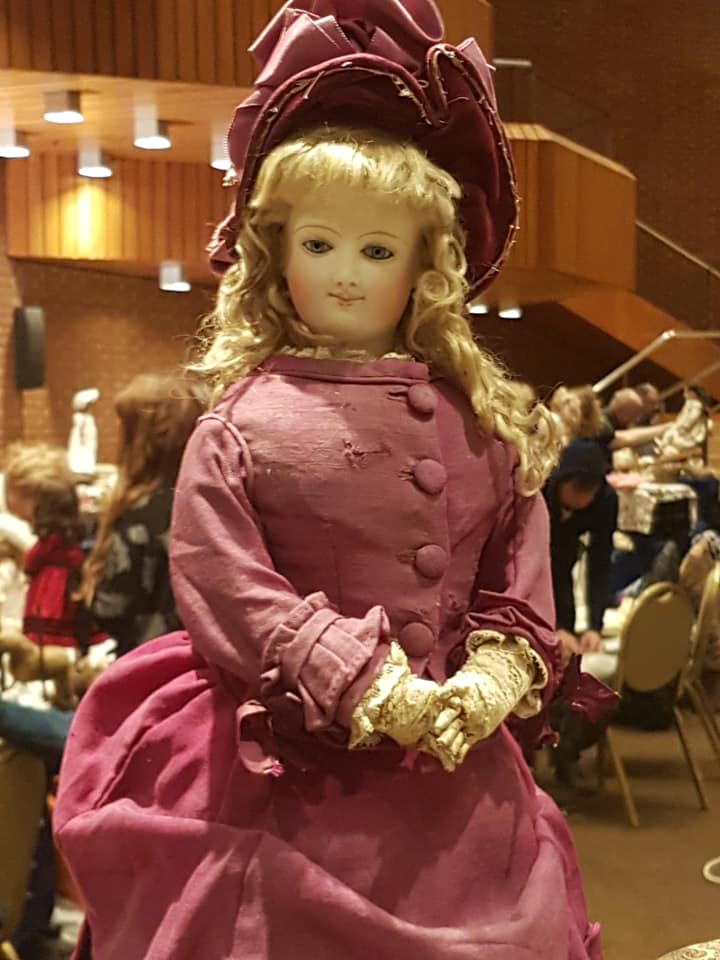 bambole, panno, brand 2, tedesche, grandi dimensioni, epoca 1900