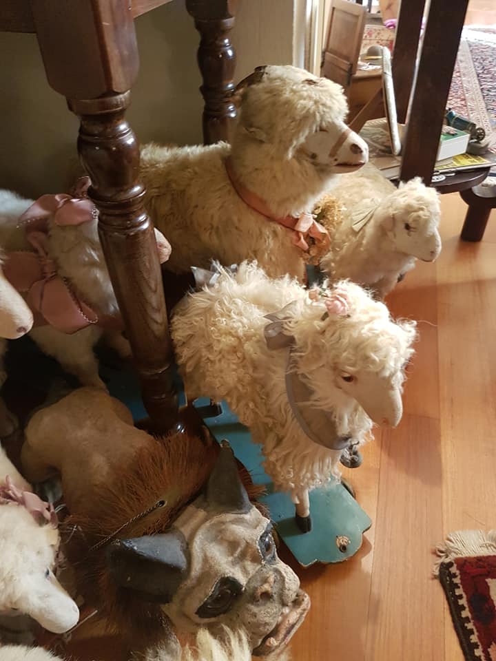 bambole, porcellana, lenci dolls, italiane, grandi dimensioni, epoca 1900