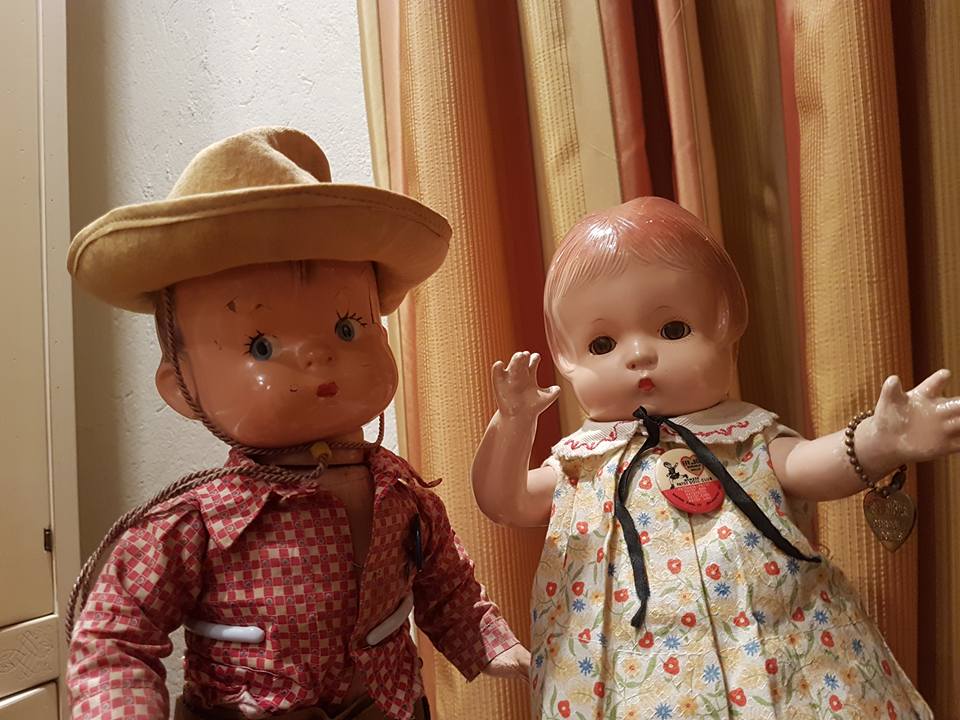 bambole, porcellana, lenci dolls, italiane, grandi dimensioni, epoca 1900