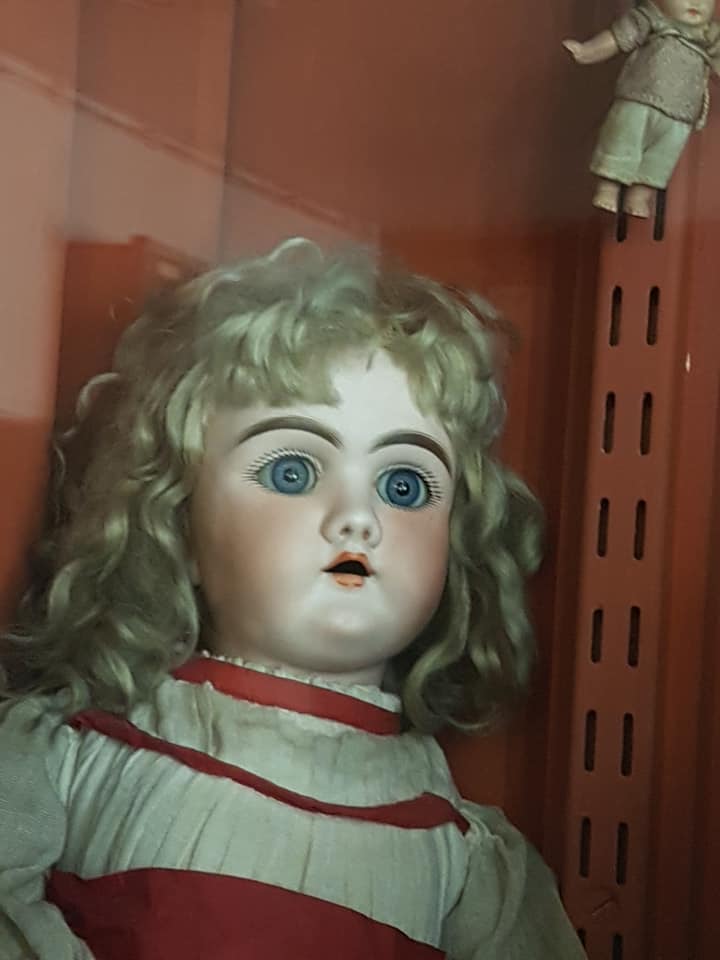 bambole, cartapesta, brand 2, italiane, grandi dimensioni, epoca 1900